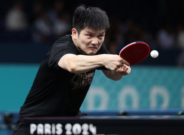 1721867513597040481.jpg (巴黎奥运会)(22)+乒乓球——中国队进行赛前训练+XxjpseC007059_20240725_MVPFN0A001.jpg