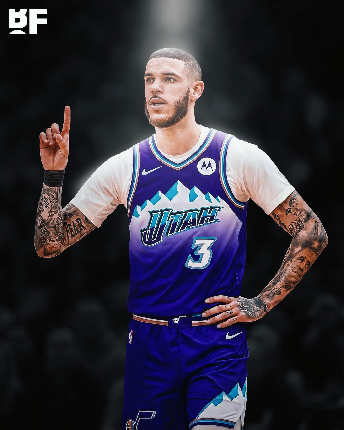 c7娱乐入口-官方：爵士通过交易得到朗佐-鲍尔+2次轮，并将兰代尔送至老鹰